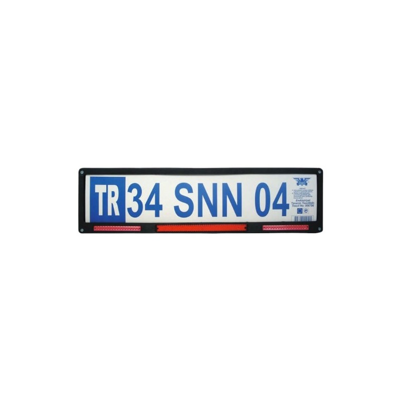 PLAKALIK PLASTİK REFLEKTÖRLÜ SPA 062R SPA-062R KARTAL KALIP