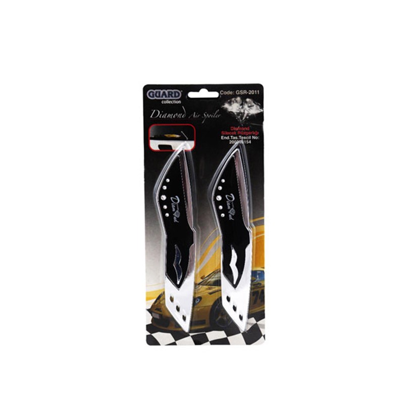 SİLECEK RÜZGARLIĞI DİAMOND NİKELAJLI SİYAH SR02 0910 SR02-0910 GUARD