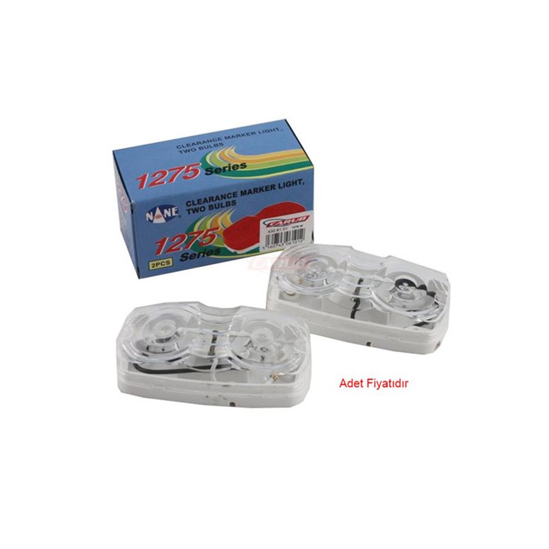 YAN SİNYAL LAMBASI NANE 1275 ÇOK YÖNLÜ BEYAZ TAİWAN 4346101 CARUB
