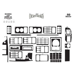 MAUN KAPLAMA SCANİA 3-4 SERİSİ 96-04 GRİ 50PRÇ 35872 MERİÇ