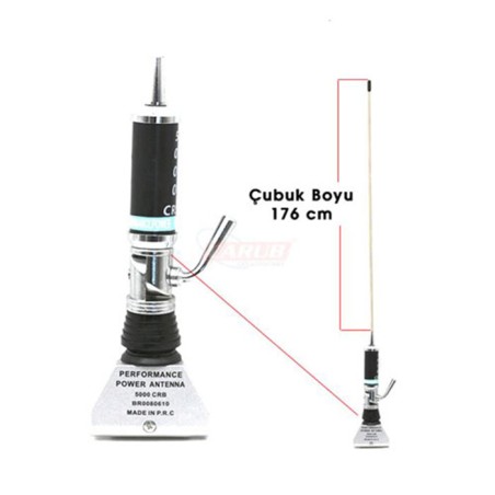 ANTEN TELSİZ MAGNUM ANTEN NİKEL CRB 5000 ÇAMURLUK-OLUK 0080610 CARUB