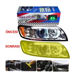 FAR STOP FİLMİ FOSFORLU SARI 30CMX10MT 1190446 CARUB