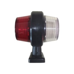 LAMBA TAKOZ BÜYÜK TİP DORSE SİVRİ CAM 18 LED KIRMIZI-BEYAZ 12-24V FT 4