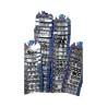 SİBOP KAPAĞI FİORELLİ LOGOLU SİYAH-KROM 4LÜ PEUGEOT SKFPE YERLİ