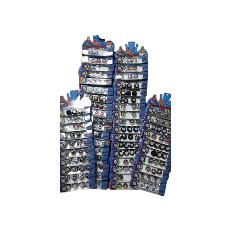 SİBOP KAPAĞI FİORELLİ LOGOLU SİYAH-KROM 4LÜ CHEVROLET SKFCH YERLİ