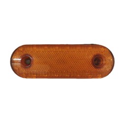 LEDLİ LAMBA MARKER 20 LED SARI REFLEKTÖRLÜ BOMBELİ 112X38 E25 TAS131S