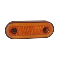 LEDLİ LAMBA MARKER 20 LED NEON SARI REFLEKTÖRLÜ DÜZ 118X43 E25 TAS133S