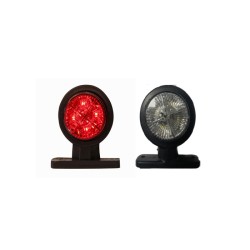 LAMBA TAKOZ BÜYÜK TİP DORSE 8 LED KIRMIZI-BEYAZ 12-24V FT 232 FT-232KB