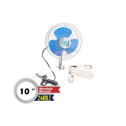 VANTİLATÖR MANDALLI METAL KAFA 24V 10" 255MM PMX-3500 PMX