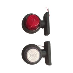 LAMBA TAKOZ BÜYÜK TİP DORSE 18 LED HORPOL MODEL NEON TİP KIRMIZI-BEYAZ