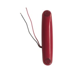 LED LAMBA PARMAK NEON TİP KIRMIZI 108X23X20MM 12-24V FT 332K FT-332K F