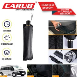 KATLANIR GÜNEŞLİK METALİZE ŞEMSİYE TİP 165X82 CARUB 4953607 CARUB