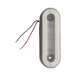 LEDLİ LAMBA UNİVERSAL YAN LAMBA SİDE MARKER NEON BEYAZ 12-24V 113x37x1
