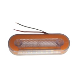 LEDLİ LAMBA ÜNİVERSAL YAN LAMBA SİDE MARKER NEON YER AYDINLATMALI OVAL