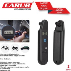 LASTİK HAVA ÖLÇME ÖLÇER DİJİTAL SİYAH 2450314 CARUB
