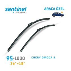 SİLECEK SÜPÜRGESİ ARACA ÖZEL CHERY OMEDA 5 650-450MM 95-1000 SENTİNEL