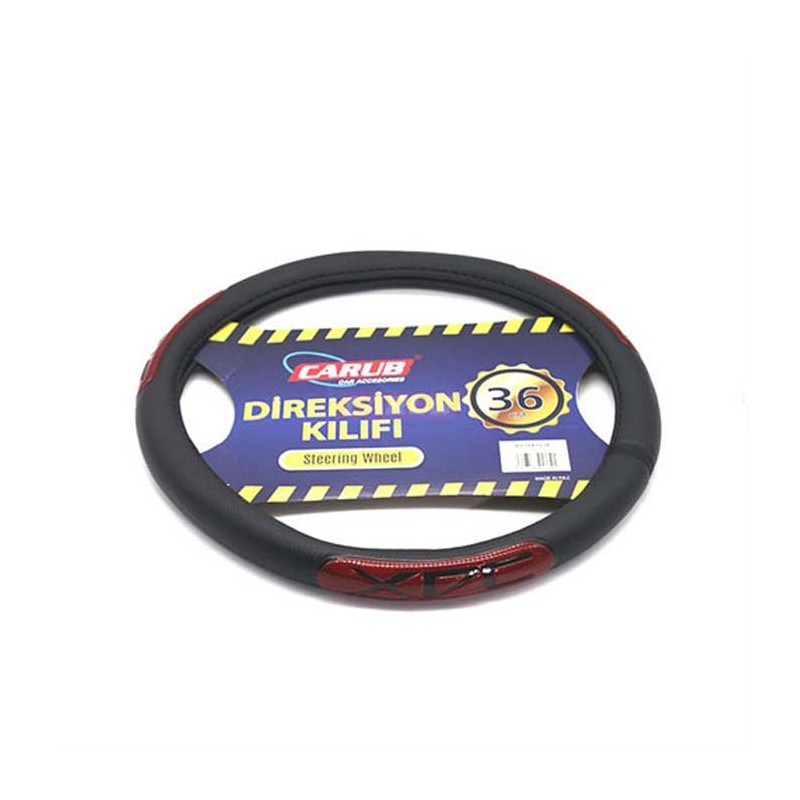 DİREKSİYON KILIFI 36CM FOSFORLU KIRMIZI 1841334 CARUB
