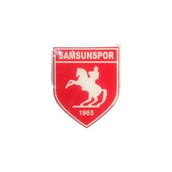 ARMA DAMLA ETİKET KUPA SAMSUNSPOR 65X80MM KIRMIZI-BEYAZ VİP 1019 ERN-D