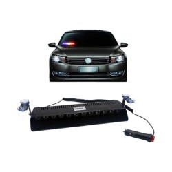 LAMBA ÇAKAR CAM ÖNÜ CAM İÇİ VANTUZLU MAVİ-KIRMIZI 12V S12 4203320 CARUB