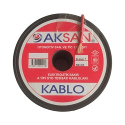 KABLO TESİSAT 5MM KALAYSIZ AKSAN 553-017 AKSAN