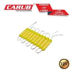 LED LAMBA MODÜL TİP COB NEON TİP TURUNCU ORANGE AMBER 12V 0409970 0409