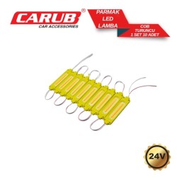 LED LAMBA MODÜL TİP COB NEON TİP TURUNCU ORANGE AMBER 24V 0409979 CARUB