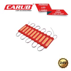 LED LAMBA MODÜL TİP COB NEON TİP KIRMIZI 24V 0409976 CARUB