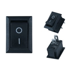 ANAHTAR ÜNİVERSAL KARE IŞIKSIZ 2Lİ ON-OFF 20X15X12MM 05-KM10 SENTİNEL