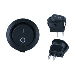 ANAHTAR ÜNİVERSAL YUVARLAK IŞIKSIZ 2Lİ ON-OFF ÇAP-20MM 05-YM3 SENTİNEL