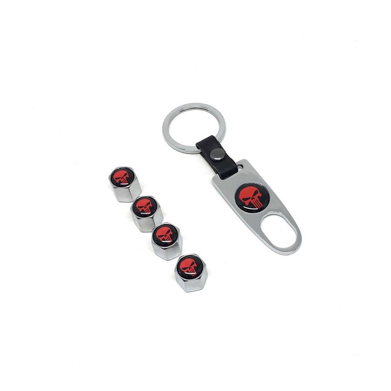 SİBOP KAPAĞI METAL 1. KALİTE PUNİSHER (KURU KAFA)MUGEN NİKEL 5400005-4