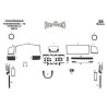 MAUN KAPLAMA VW T6 CARAVELLE 15-19 GRİ 38PRÇ 37028 37027 MERİÇ