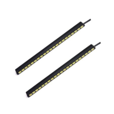 GÜNDÜZ LEDİ FARI DİKDÖRTGEN İNCE METAL 1.KLT 18 LEDLİ 193X12X6 0806012