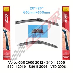 SİLECEK SÜPÜRGESİ ARACA ÖZEL VOLVO S40 06 SONRASI / S60 10 SONRASI / S