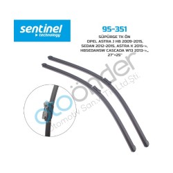 SİLECEK SÜPÜRGESİ ARACA ÖZEL OPEL ASTRA J HB 09-15 SD 12-15 ASTRA K 20