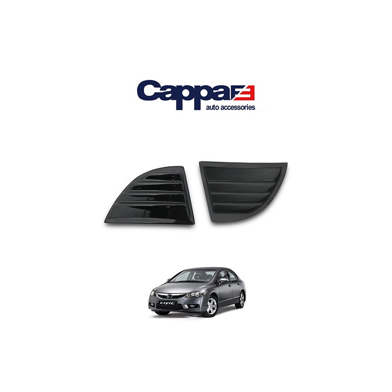 KAPLAMA KELEBEK CAM ABS HONDA CİVİC 06-12 2PRÇ CAPPAFE KC002 3022KC002