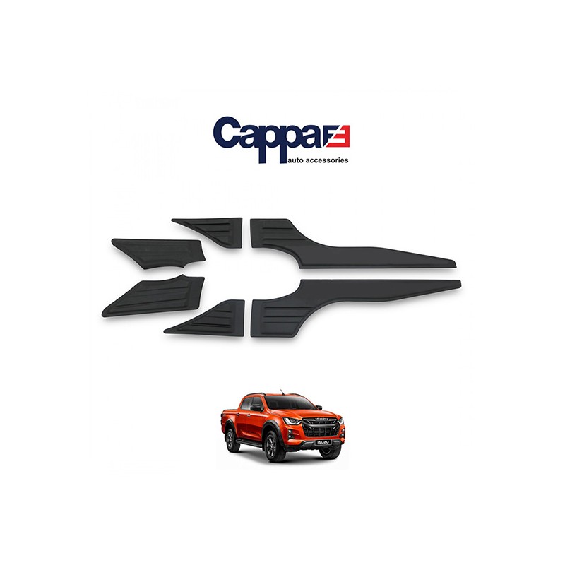 KAPLAMA KAPI RÜZGARLIĞI YARASA TİP ABS ISUZU D-MAX DMAX 2021 6PRÇ CAPP