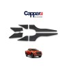 KAPLAMA KAPI RÜZGARLIĞI YARASA TİP ABS ISUZU D-MAX DMAX 2021 6PRÇ CAPP