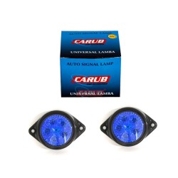 YAN SİNYAL LAMBASI LEDLİ YUVARLAK 24V MAVİ 4303857 CARUB
