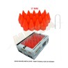 BİJON KAPAĞI SİVRİ 17MM KIRMIZI 20Lİ SET 203-007-036 MEFSA