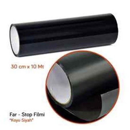 FAR STOP FİLMİ KGN 30CMX10M KOYU SİYAH 0300002 KGN