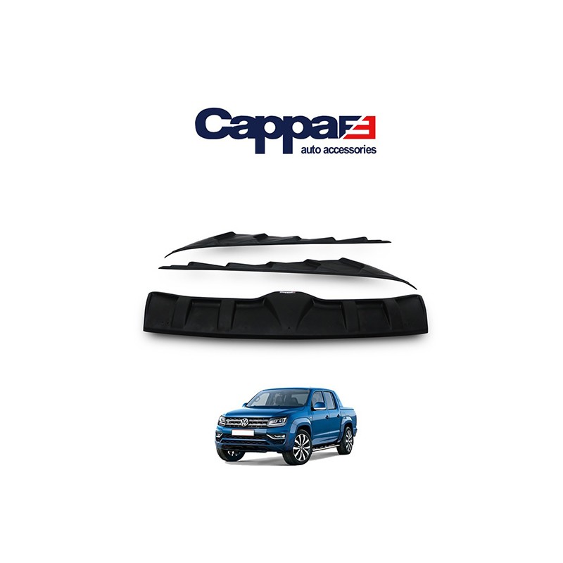 KAPLAMA KAPUT ÜSTÜ DRAGON PACK ABS VW AMAROK 10 SONRASI 3PRÇ CAPPAFE 3