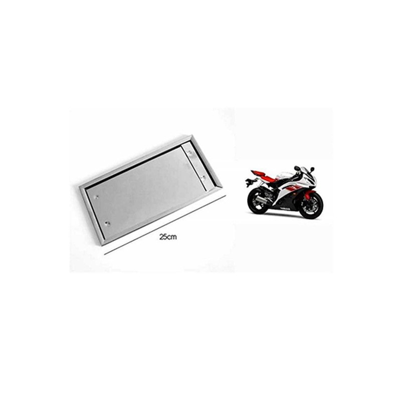 PLAKALIK KROM SAC İNCE MALZEME KARE MOTOR (MOTOSİKLET) YVS 0011 YVS001