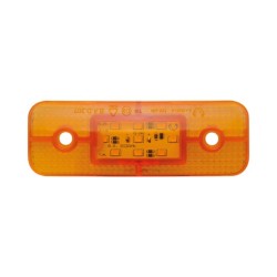 LEDLİ LAMBA UNİVERSAL YAN LAMBA SİDE MARKER 9 LED SARI 12-24V 113X39MM