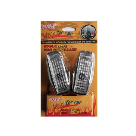 YAN SİNYAL LAMBASI ÇAMURLUK MODEL KROMAJ PMX LP 666 LP-666 PMX