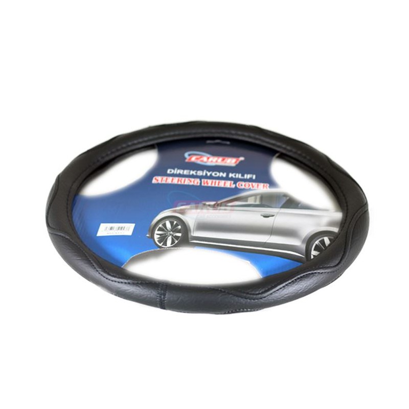DİREKSİYON KILIFI 36CM SADE SİYAH 1841330 CARUB