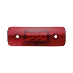 LEDLİ LAMBA UNİVERSAL YAN LAMBA SİDE MARKER 9 LED KIRMIZI 12-24V 113X3