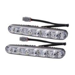 GÜNDÜZ LEDİ FARI DİKDÖRTGEN 6 LEDLİ METAL 170X20X35MM 0806009 KGN