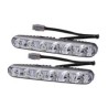GÜNDÜZ LEDİ FARI DİKDÖRTGEN 6 LEDLİ METAL 170X20X35MM 0806009 KGN