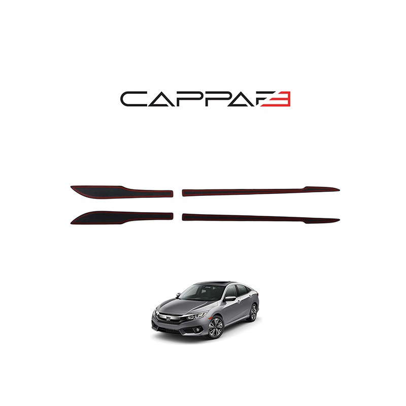 KAPLAMA KAPI YAN ALT ÇITA HONDA CİVİC 16 SONRASI 4PRÇ CAPPAFE 34340216
