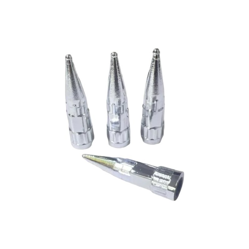 SİBOP KAPAĞI METAL KURŞUN TİP SİVRİ 4LÜ SET ERN00601-5 SÜSLEN